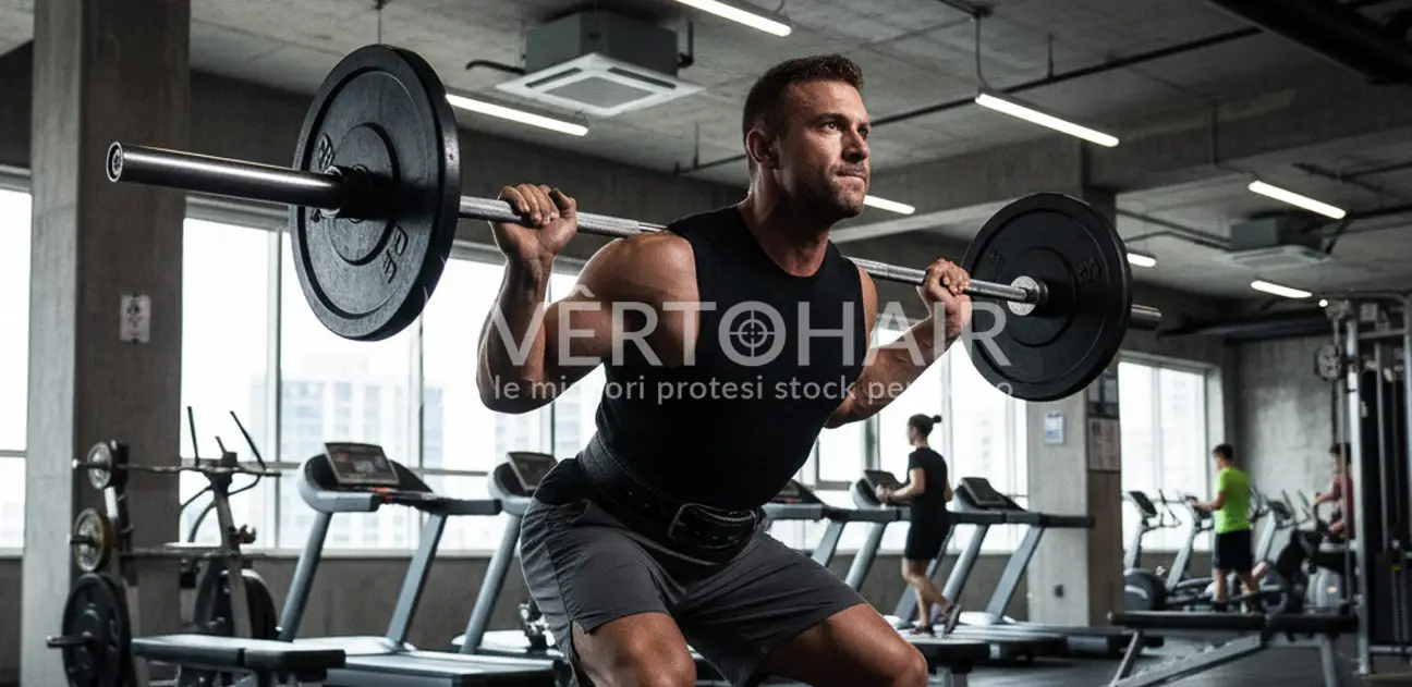 Protesi capelli sport